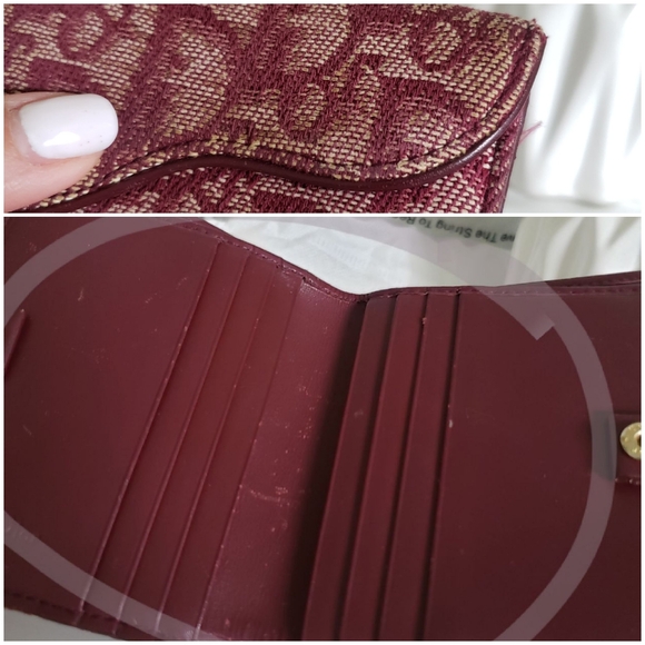 *SOLD* Authentic Pre-owned Vintage Dior Compact Saddle Wallet - Picture 11 of 13